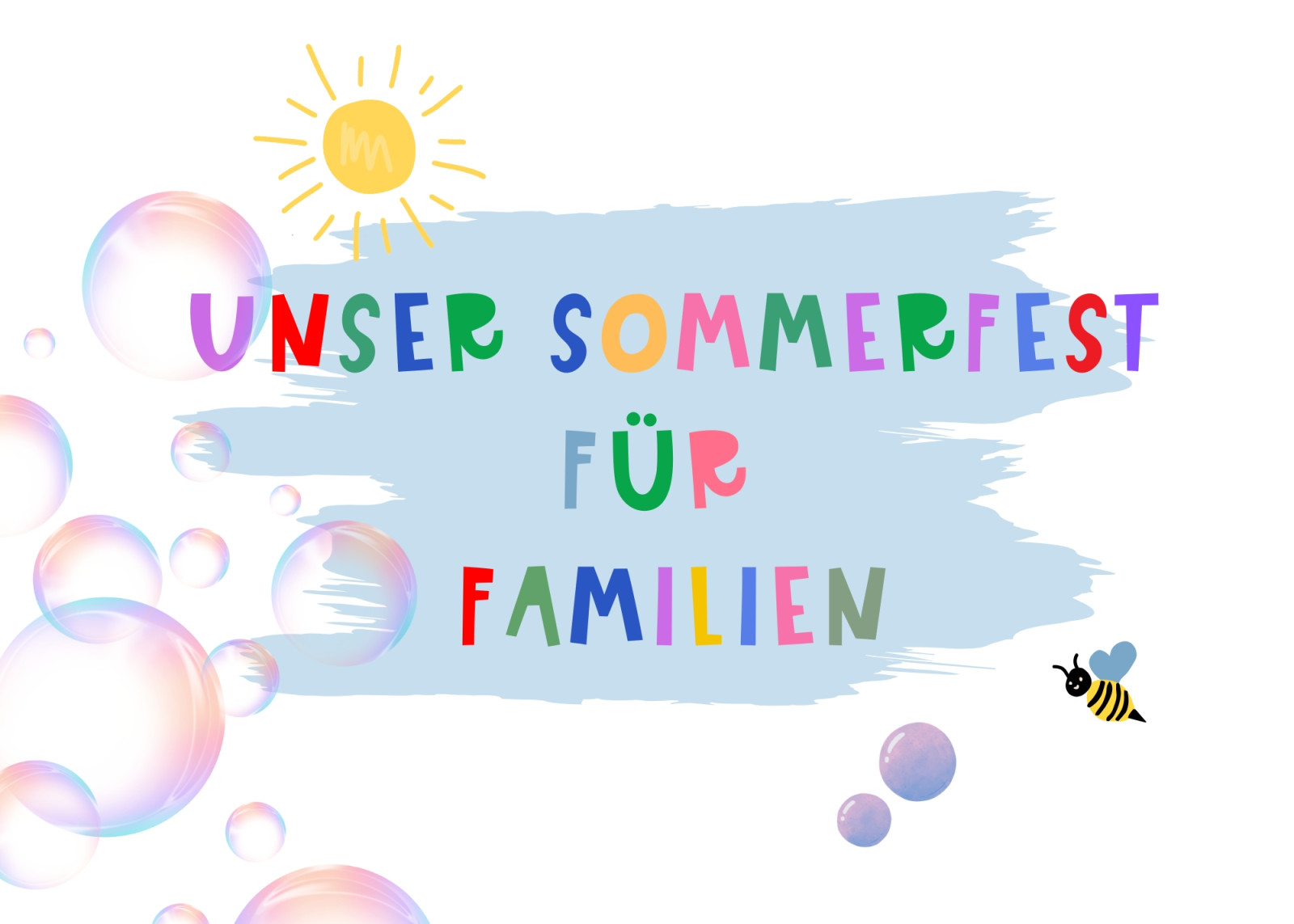 Unser Sommerfest fuer Familien v2